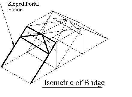 Sloping Portal Frame